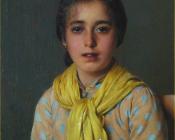 维托里奥 梅特奥 柯尔克斯 : Girl with Yellow Shawl